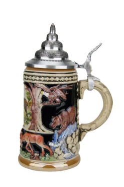 Wildlife Beer Stein -German Wine Glass Shop IMG 5223 97914.1507166484