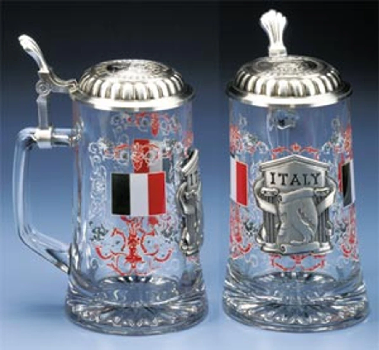 Italy Glass Beer Stein Italy Glass Beer Stein -German Wine Glass Shop Italy Glass Beer Stein 5966 56929.1300650344