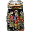 Deutschland Legacy Beer Stein | Beer Maiden Lid And Pewter Base