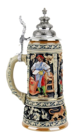 King Limitaet 2002 | Medieval Professions Beer Stein 2 King Limitaet 2002 | Medieval Professions Beer Stein -German Wine Glass Shop King Limitaet 2002 Medieval Professions Beer Stein K2032B LS SM 72369.1463174927