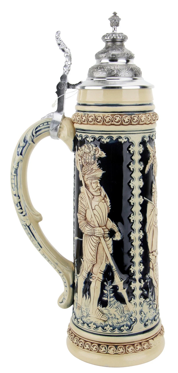 King Limitaet 2004 | Goddess of Hunters Antique Style Beer Stein King Limitaet 2004 | Goddess Of Hunters Antique Style Beer Stein -German Wine Glass Shop King Limitaet 2004 Goddess of Hunters Handpainted Beer Stein Cobalt K2034E LS SM 57713.1461705792
