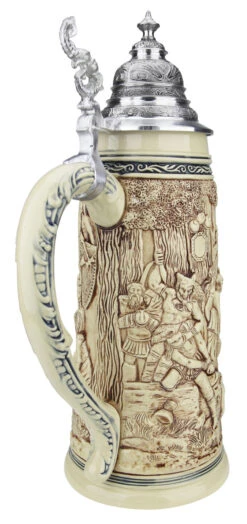 King Limitaet 2018 | Old German Victory Feast Antique Style Beer Stein -German Wine Glass Shop King Limitaet 2018 Old German Victory Feast Antique Style Beer Stein K2048E Back SM 72919.1523580183