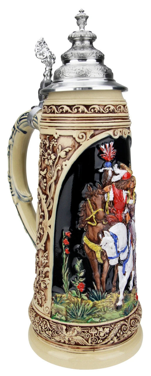 King Limitaet 2019 | Falcon Hunt Handpainted Beer Stein King Limitaet 2019 | Falcon Hunt Handpainted Beer Stein -German Wine Glass Shop King Limitaet 2019 Falcon Hunt Handpainted Beer Stein K2049B LA SM 37294.1548879054