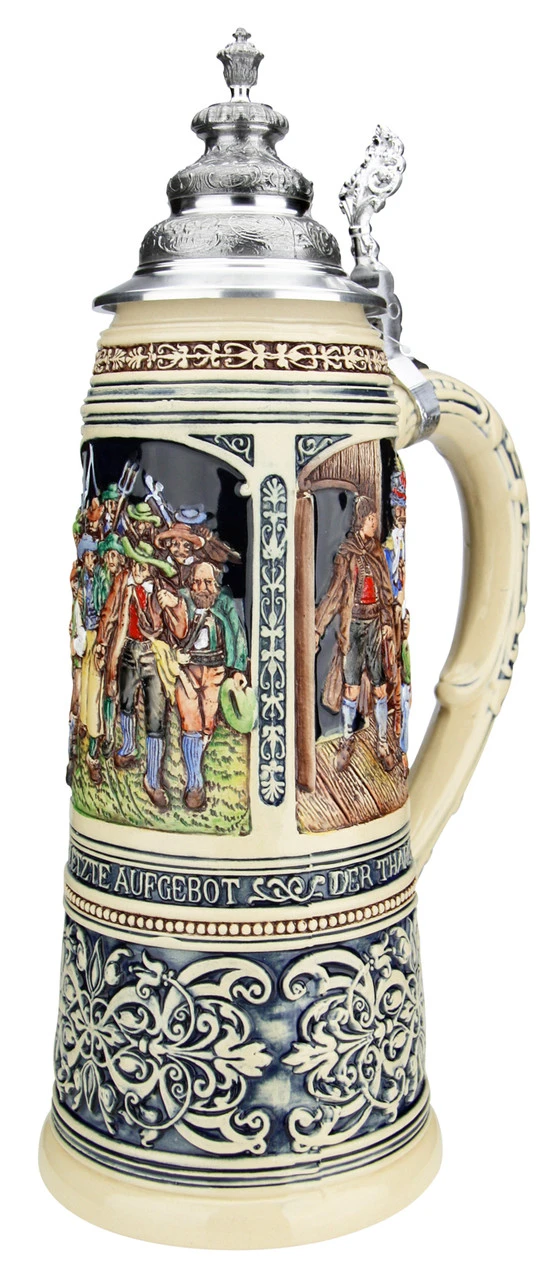 King Limitaet 2020 | Tyrolean Rebellion Handpainted Beer Stein King Limitaet 2020 | Tyrolean Rebellion Handpainted Beer Stein -German Wine Glass Shop King Limitaet 2020 Tyrolean Rebellion Handpainted Beer Stein K2050B RA SM 89067.1583789538