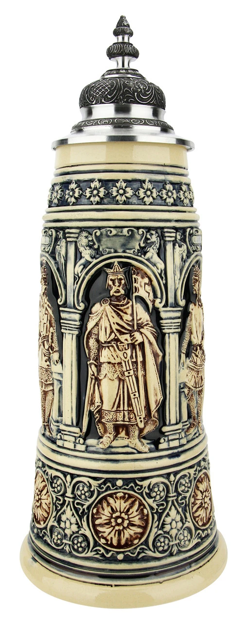 King Limitaet 2023 | Crusaders Antique Style Beer Stein King Limitaet 2023 | Crusaders Antique Style Beer Stein -German Wine Glass Shop King Limitaet 2023 Crusaders Antique Style Beer Stein K2053E FNT SM 49931.1678917929
