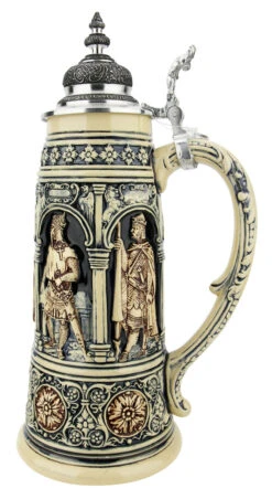 King Limitaet 2023 | Crusaders Antique Style Beer Stein 3 King Limitaet 2023 | Crusaders Antique Style Beer Stein -German Wine Glass Shop King Limitaet 2023 Crusaders Antique Style Beer Stein K2053E RS SM 14796.1678917938