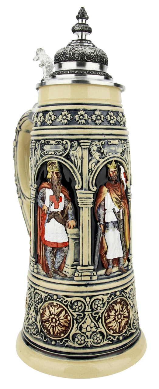 King Limitaet 2023 | Crusaders Handpainted Beer Stein King Limitaet 2023 | Crusaders Handpainted Beer Stein -German Wine Glass Shop King Limitaet 2023 Crusaders Handpainted Beer Stein K2053B LA SM 59304.1678916197