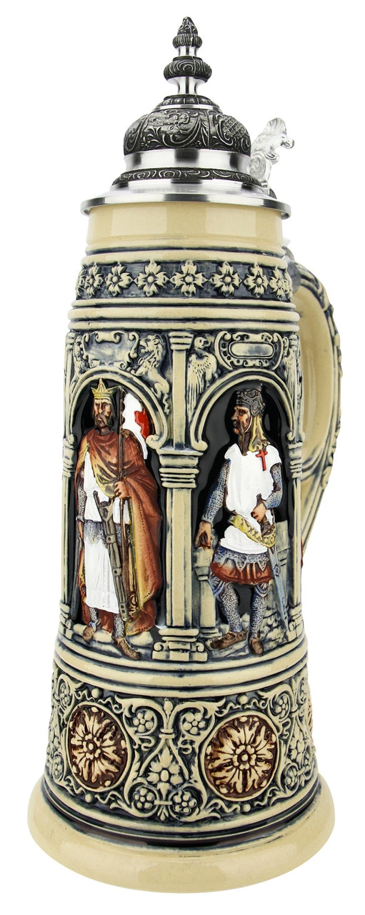 King Limitaet 2023 | Crusaders Handpainted Beer Stein King Limitaet 2023 | Crusaders Handpainted Beer Stein -German Wine Glass Shop King Limitaet 2023 Crusaders Handpainted Beer Stein K2053B RA SM 45131.1678916192