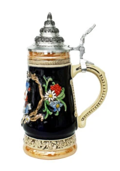 Kissing Couple German Beer Stein | 0.3 Liter -German Wine Glass Shop Kissing Couple Beer Stein K731 RS SM 90936.1553542826