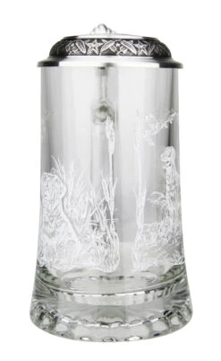 Labrador Glass Beer Stein -German Wine Glass Shop Labrador Glass Beer Stein MC5910 FNT SM 78065.1674847625