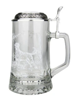 Labrador Glass Beer Stein