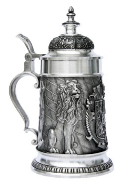 Land Of Bavaria Pewter Beer Stein -German Wine Glass Shop Land of Bavaria Pewter Beer Stein DN8645SZ LS SM 61048.1398609489