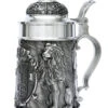Land Of Bavaria Pewter Beer Stein