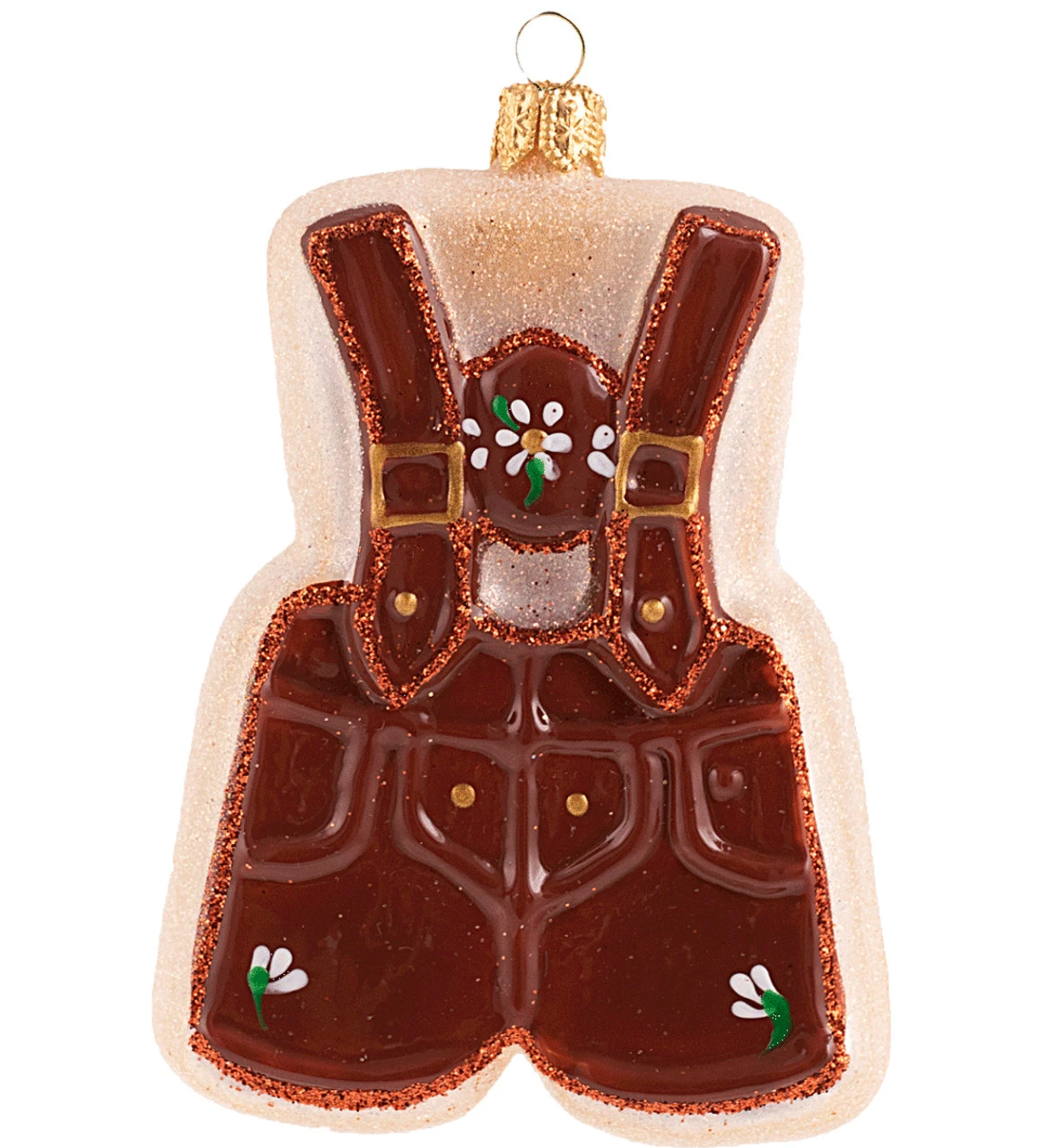 Lederhose Sugar Cookie Glass Christmas Ornament Lederhose Sugar Cookie Glass Christmas Ornament -German Wine Glass Shop Lederhose Sugar Cookie Glass Christmas Ornament GSA2810 78310.1607632473