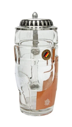 Lederhosen Glass Beer Stein 0.5 Liter -German Wine Glass Shop Lederhosen Glass Beer Stein 0.5 Liter K2000030 LS SM 55772.1447173685