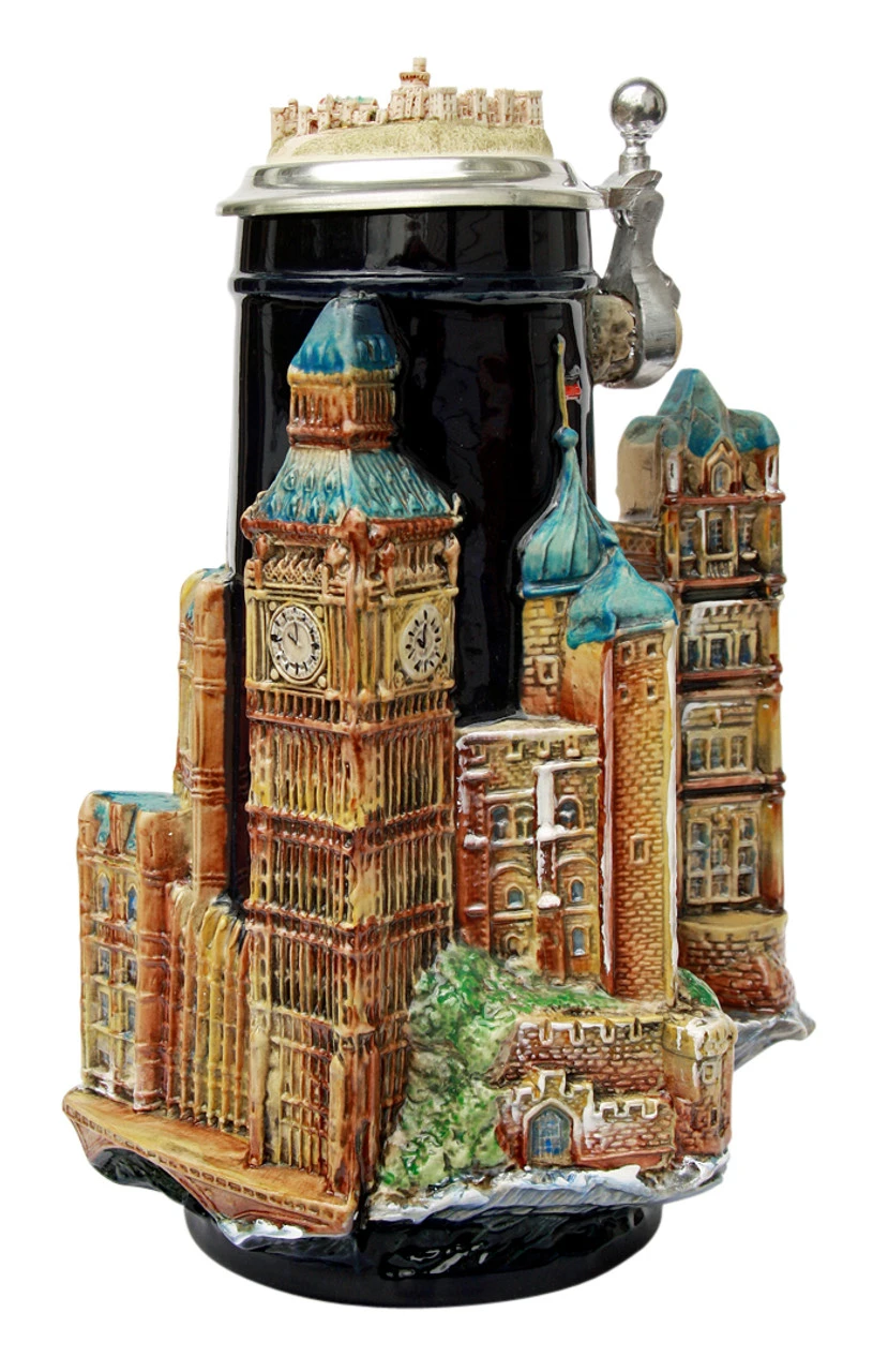 London England 3D Beer Stein London England 3D Beer Stein -German Wine Glass Shop London England 3D Beer Stein K3962 A1 SM 13319.1417709845