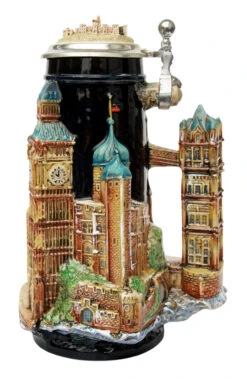 London England 3D Beer Stein 6 London England 3D Beer Stein -German Wine Glass Shop London England 3D Beer Stein K3962 RS SM 40479.1417709851