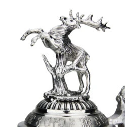 Lord Of Crystal Stag German Beer Stein Red | 3D Stag Lid | Hoof Feet 8 Lord Of Crystal Stag German Beer Stein Red | 3D Stag Lid | Hoof Feet -German Wine Glass Shop Lord of Crystal Stag German Beer Stein Red 3D Stag Lid Hoof Feet K6004RZFHH Lid SM 75560.1575161067