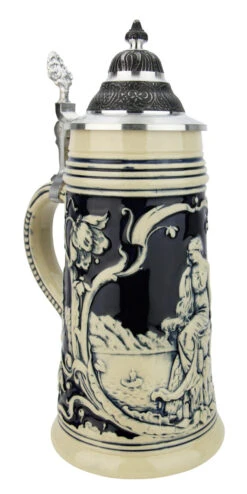 Loreley Rhein River Beer Stein Cobalt 3 Loreley Rhein River Beer Stein Cobalt -German Wine Glass Shop Loreley Rhein River Beer Stein Cobalt KT0233EZ LA SM 29023.1611356655