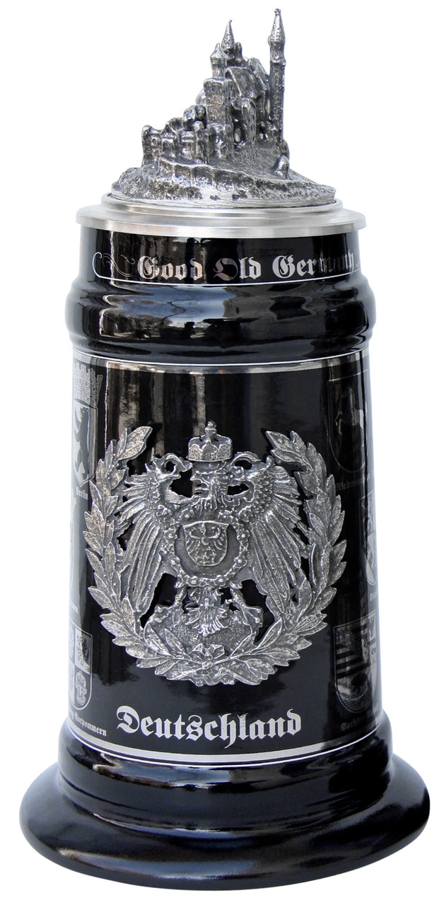 German States Beer Stein German States Beer Stein -German Wine Glass Shop MC6189 FNT SM 29616.1479152628