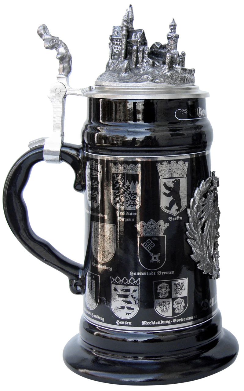 German States Beer Stein German States Beer Stein -German Wine Glass Shop MC6189 LS SM 01790.1479152656