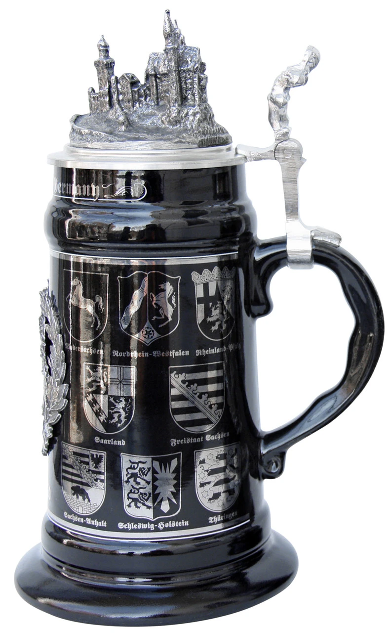 German States Beer Stein German States Beer Stein -German Wine Glass Shop MC6189 RS SM 29546.1479152630