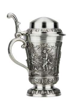 Marksman Hunter Schnapps Pewter Mini Stein | 1 Oz 2 Marksman Hunter Schnapps Pewter Mini Stein | 1 Oz -German Wine Glass Shop Marksman Hunter Schnapps Pewter Mini Stein AS12510 LS SM 87192.1650910102