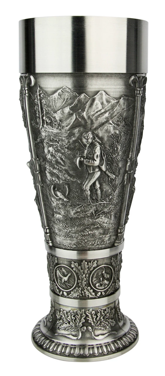 Marksman Pewter Wheat Beer Tulip Marksman Pewter Wheat Beer Tulip -German Wine Glass Shop Marksman Pewter Wheat Beer Tulip AS11307 3 SM 57021.1611520489