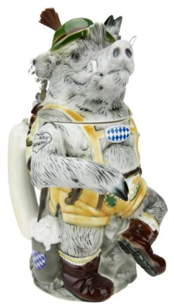 Max The Bavarian Boar Stein -German Wine Glass Shop Max the Bavarian Boar Stein K8003 LA SM 82421.1516918975
