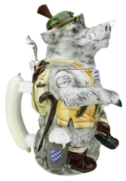 Max The Bavarian Boar Stein -German Wine Glass Shop Max the Bavarian Boar Stein K8003 LS SM 95067.1516918975
