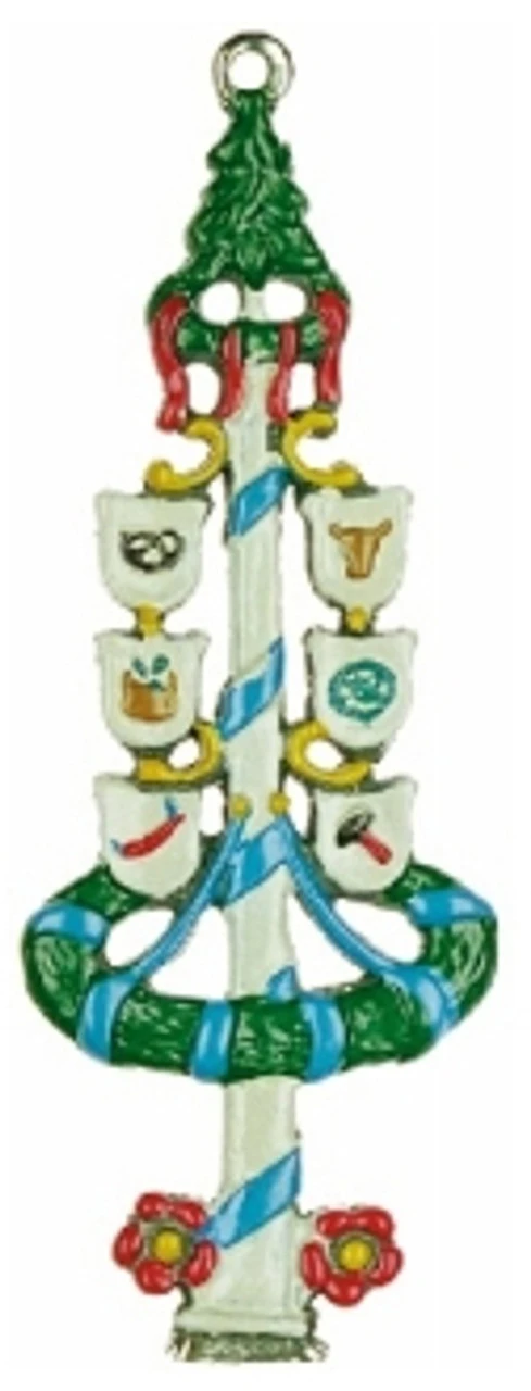 Maypole German Christmas Pewter Ornament Maypole German Christmas Pewter Ornament -German Wine Glass Shop Maypole German Christmas Pewter Ornament KN1319060C 76000.1537302216