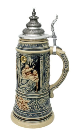 King Limitaet 2007 | Medieval Master Craftsman Antique Style Beer Stein -German Wine Glass Shop Medieval Master Craftsman Limitat 2007 Beer Stein K2037E RS LG 10068.1395936654