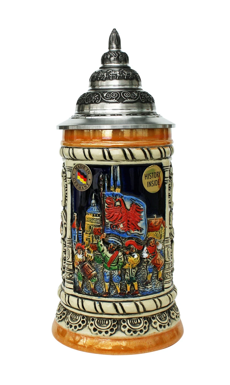 Medieval Times Beer Stein Medieval Times Beer Stein -German Wine Glass Shop Medieval Times Beer Stein K320KO FNT SM 81338.1401735932