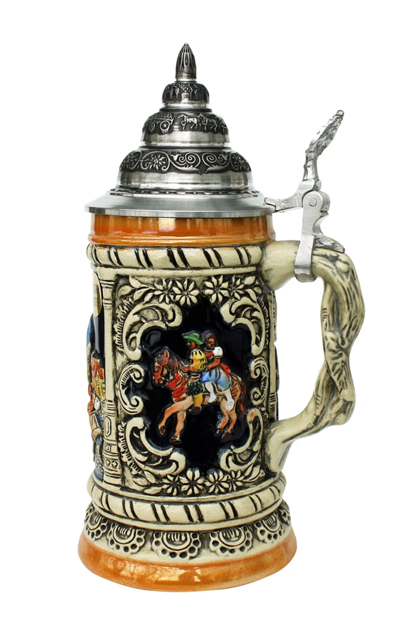 Medieval Times Beer Stein Medieval Times Beer Stein -German Wine Glass Shop Medieval Times Beer Stein K320KO RS SM 52019.1401735932
