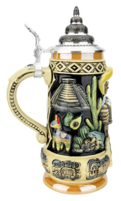 Mexico Beer Stein -German Wine Glass Shop Mexico Beer Stein K393MEX LS SM 39435.1586808353