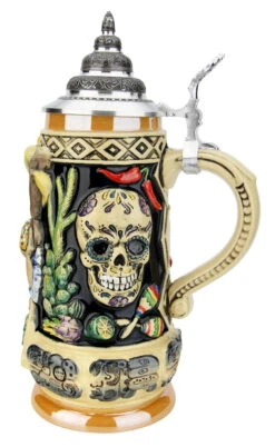 Mexico Beer Stein -German Wine Glass Shop Mexico Beer Stein K393MEX RS SM 07067.1586808175