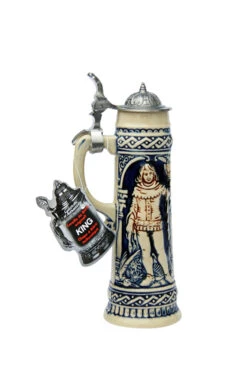 Falconer Mini German Schnapps Stein -German Wine Glass Shop Mini Falconer Beer Stein 0.125 Liter K230E LSWT SM 95427.1401397988
