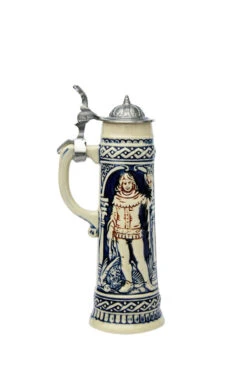 Falconer Mini German Schnapps Stein -German Wine Glass Shop Mini Falconer Beer Stein 0.125 Liter K230E LS SM 62948.1401397995