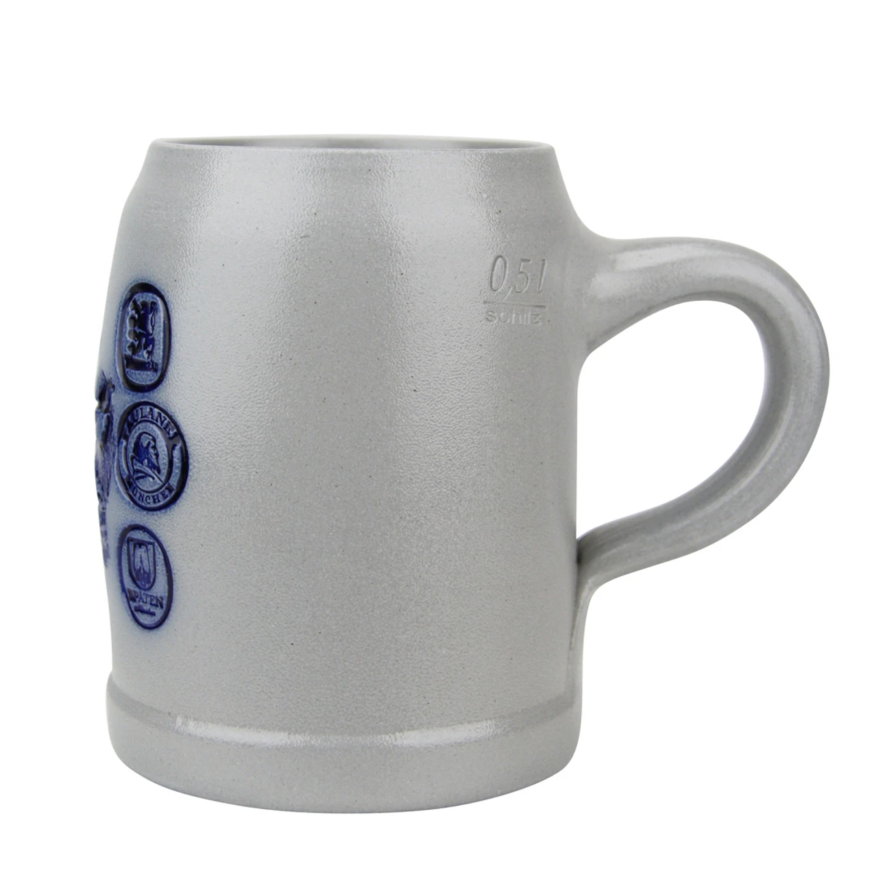 Munich Breweries 0.5 Liter Salt Glaze Stoneware Beer Mug Munich Breweries 0.5 Liter Salt Glaze Stoneware Beer Mug -German Wine Glass Shop Munich Breweries 0.5 Liter Salt Glaze Stoneware Beer Mug MS6BRAU05 RS SM 67098.1503863223