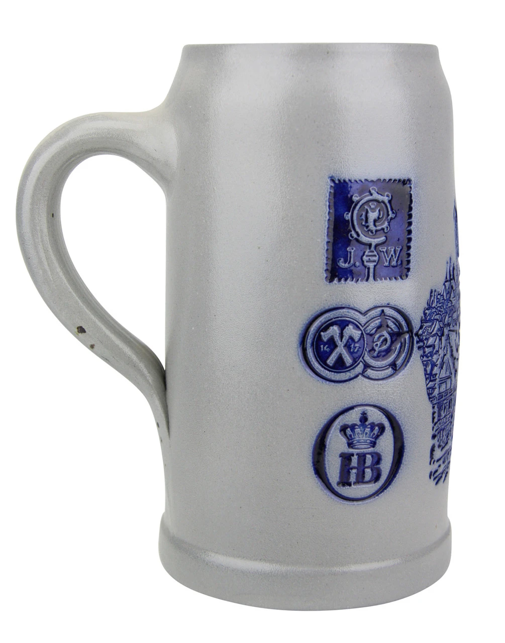 Munich Breweries 1 Liter Salt Glaze Stoneware Beer Mug Munich Breweries 1 Liter Salt Glaze Stoneware Beer Mug -German Wine Glass Shop Munich Breweries 1 Liter Salt Glaze Stoneware Beer Mug MS6BRAU1 LS SM 65549.1503860316