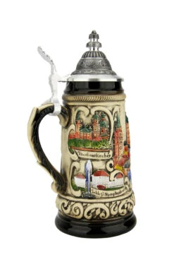 Munich Germany Beer Stein | 0.25 Liter -German Wine Glass Shop Munich Germany Beer Stein 0.25 Liter ZB1760906 LS SM 44028.1667683375