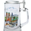 Munich Glass Beer Stein