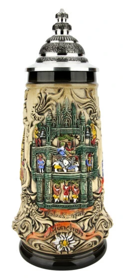 Munich Glockenspiel Beer Stein