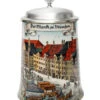 Zimmermann Munich Marienplatz Market Porcelain Beer Stein