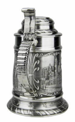 Munich Pewter Beer Stein 3 Munich Pewter Beer Stein -German Wine Glass Shop Munich Pewter Beer Stein AS13660 Back SM 17774.1511202630