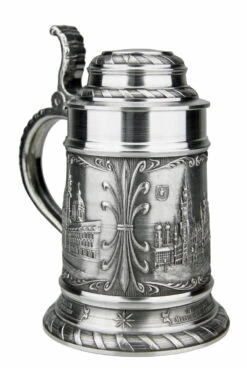Munich Pewter Beer Stein 5 Munich Pewter Beer Stein -German Wine Glass Shop Munich Pewter Beer Stein AS13660 LA SM 53625.1511202631