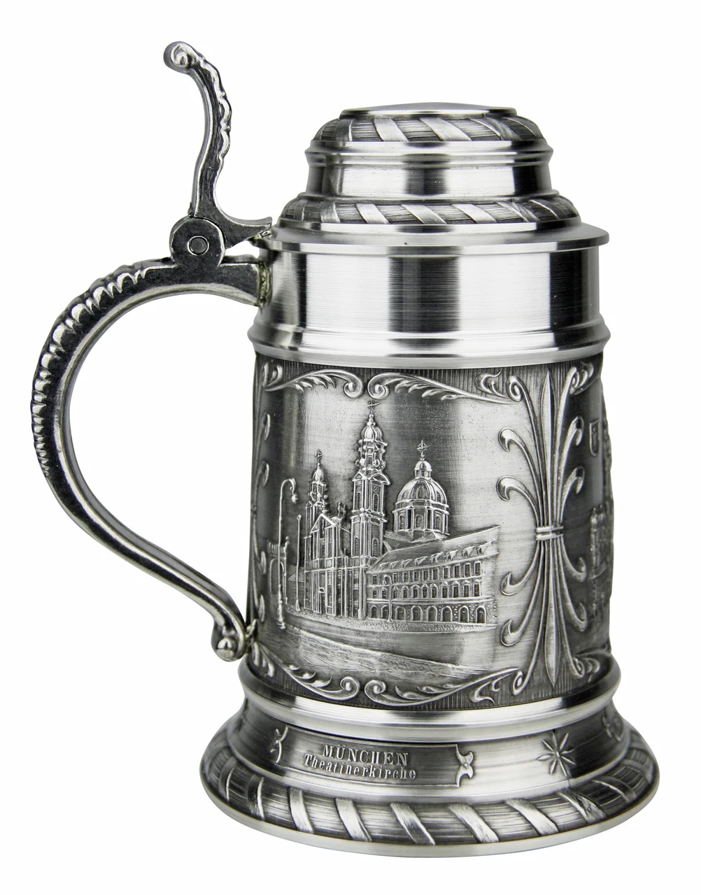 Munich Pewter Beer Stein Munich Pewter Beer Stein -German Wine Glass Shop Munich Pewter Beer Stein AS13660 LS SM 14584.1511202630