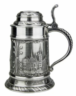 Munich Pewter Beer Stein 2 Munich Pewter Beer Stein -German Wine Glass Shop Munich Pewter Beer Stein AS13660 RS SM 27649.1511202630