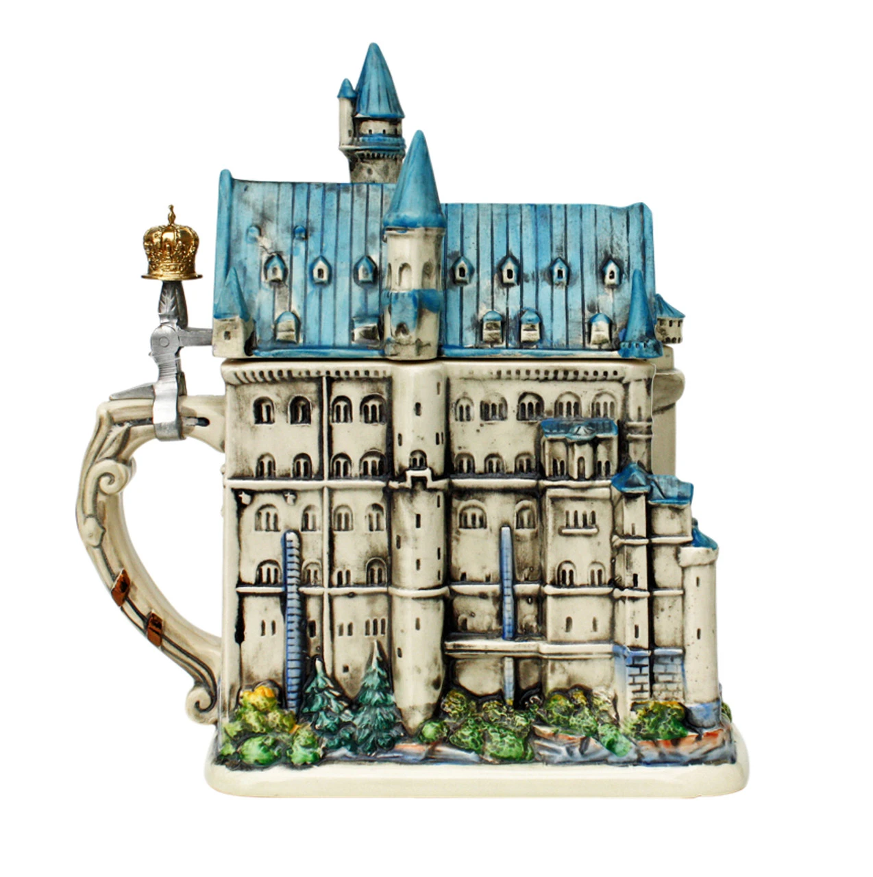 Neuschwanstein Castle 3D Beer Stein Neuschwanstein Castle 3D Beer Stein -German Wine Glass Shop Neuschwanstein 3D Castle Beer Stein K153 LS SM 93077.1395936820