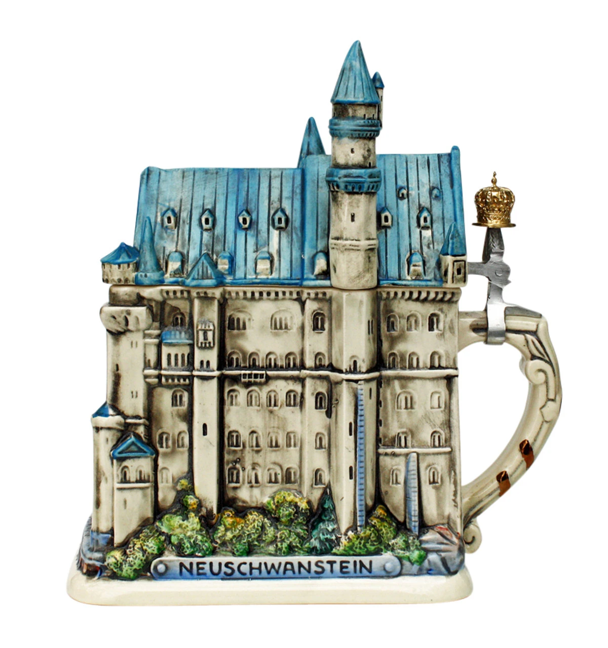 Neuschwanstein Castle 3D Beer Stein Neuschwanstein Castle 3D Beer Stein -German Wine Glass Shop Neuschwanstein 3D Castle Beer Stein K153 RS SM 87891.1395936819